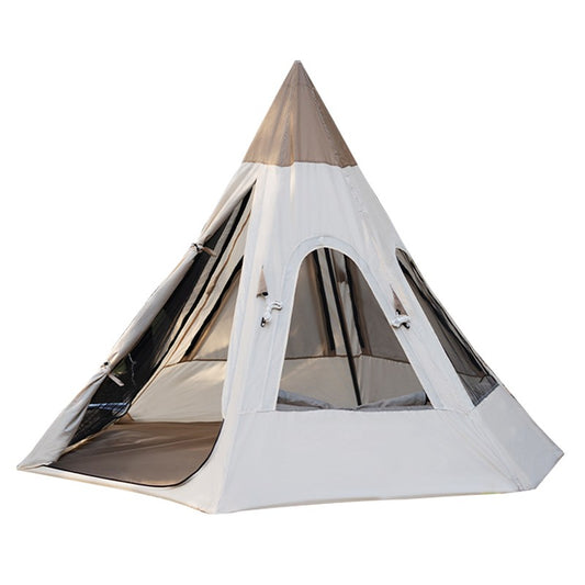 3-4 Person Aluminum Hexagonal Pyramid Tent
