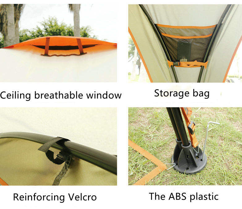 Large Space Sun Shelter Camping Tarp