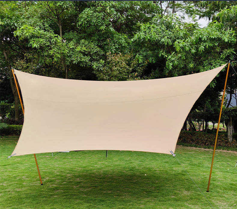 Custom Logo Waterproof Sunshade Camping Tarp