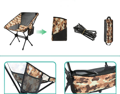 Foldable Aluminum Camping Beach Chair