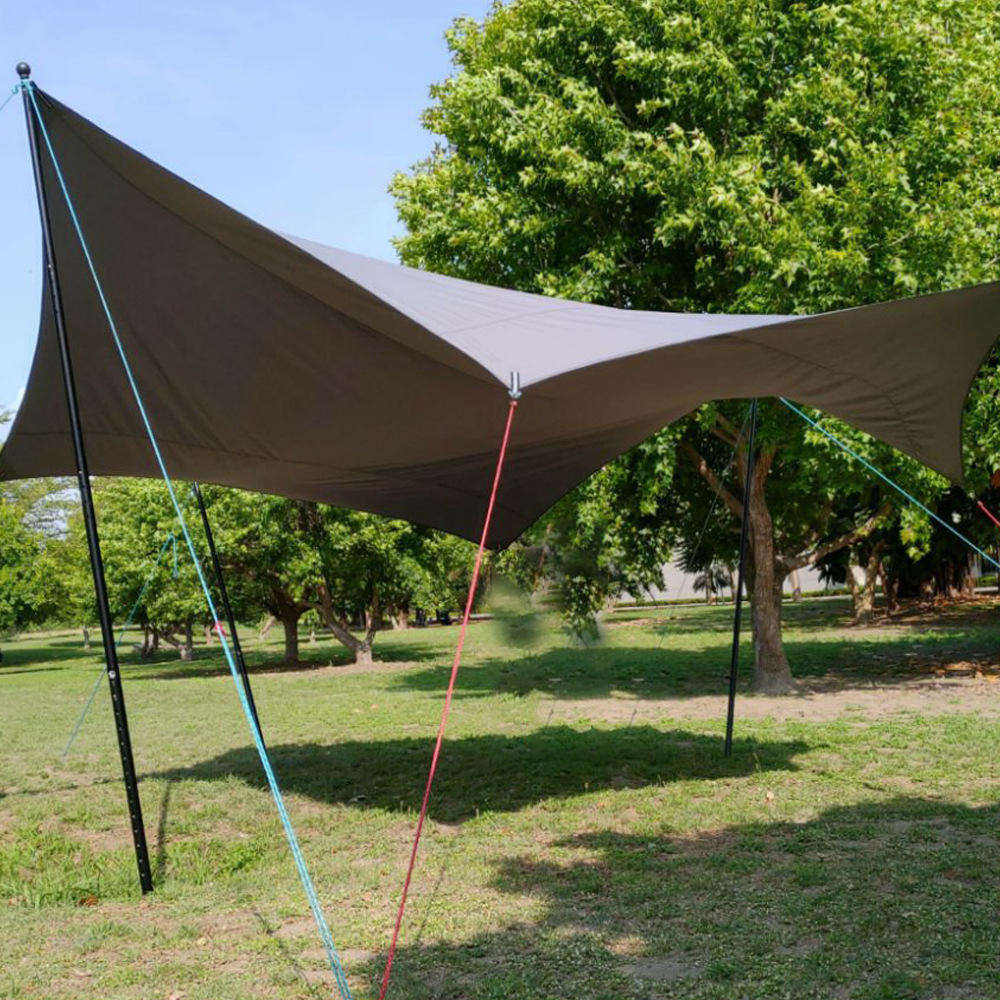 Custom Logo Waterproof Sunshade Camping Tarp