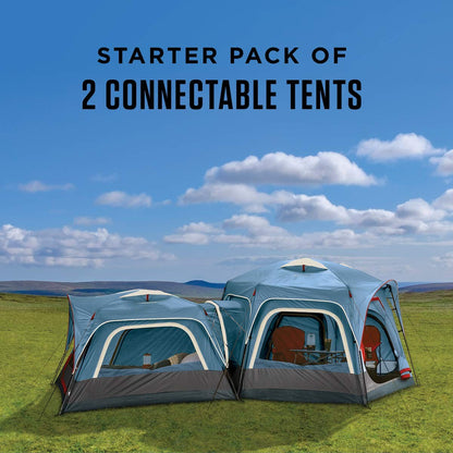 6-8 Person 2 Bedrooms Connectable Tent