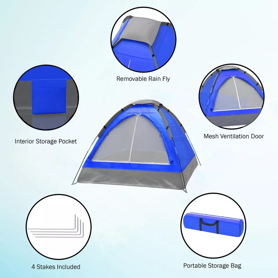 Lightweight 1-2 Person Waterproof Hiking Tent