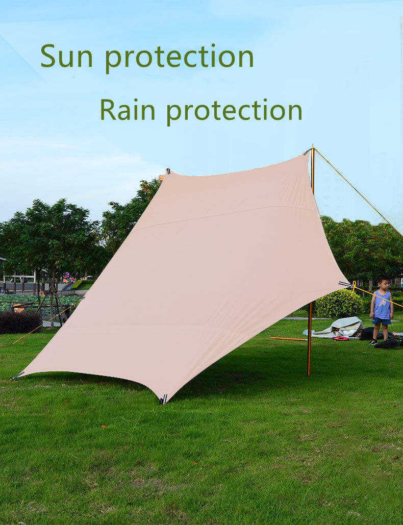 Custom Logo Waterproof Sunshade Camping Tarp