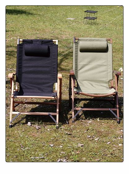 Portable Adjustable Back Beach Chair
